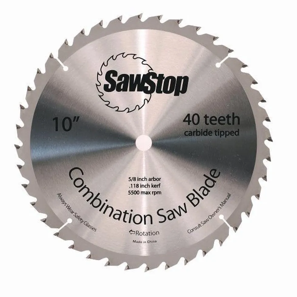 SawStop Standard Series 10 inch Saw Blade