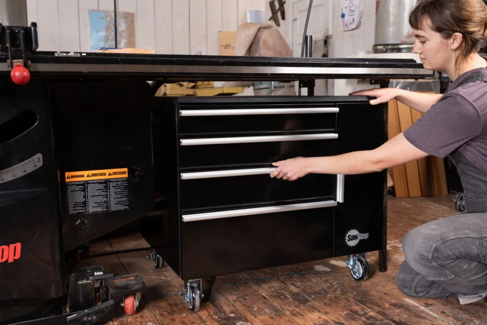 SawStop Under Table Cabinet