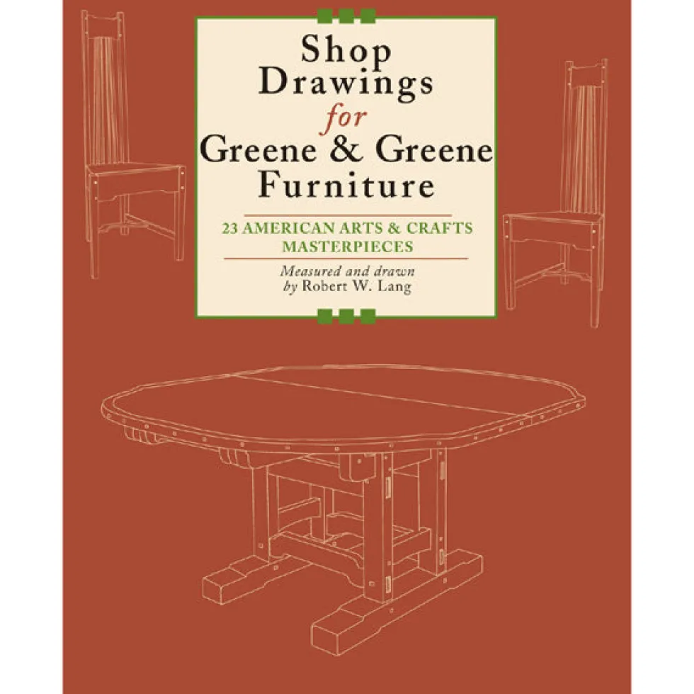 Shop Drawings For Greene & Greene Furniture