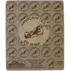 Signature Medallions - "Handcrafted by" with Plane