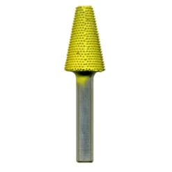 Smooth End Taper Saburr Tooth Carbide Burrs - 1/4 inch Shank