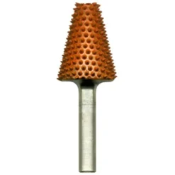 Smooth End Taper Saburr Tooth Carbide Burrs - 1/4 inch Shank
