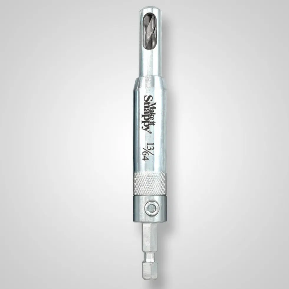 Snappy Self-Centering Hinge Drill Bit
