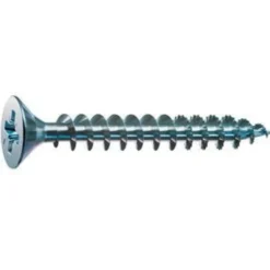 Spax Flat-Head Zinc Plated Screws - Unidrive - Square Drive