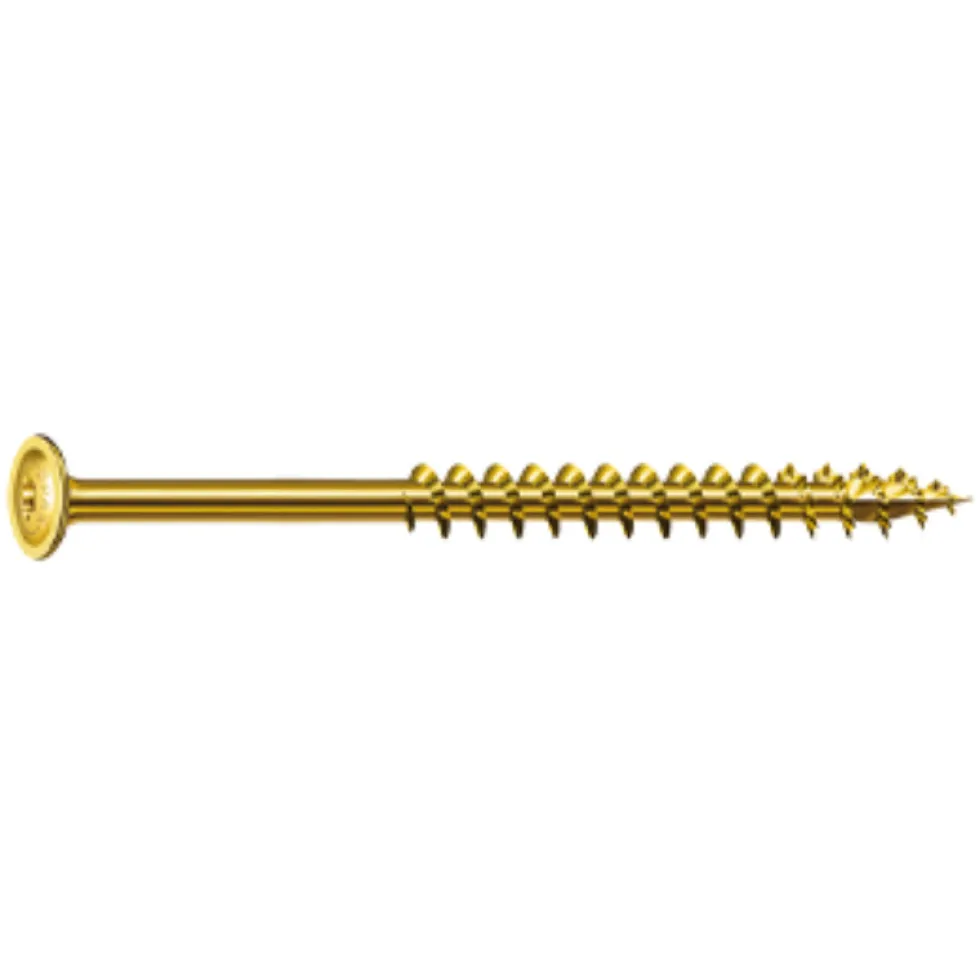 Spax Wafer Head Yellow Zinc T-Star Plus Screws