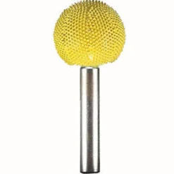 Sphere Saburr Tooth Carbide Burrs - 1/4 inch Shank