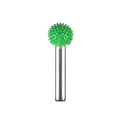 Sphere Saburr Tooth Carbide Burrs - 1/4 inch Shank