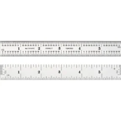Starrett C604RE-6 Precision Rule with End Grads - 6 inch