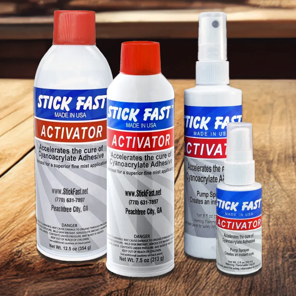 Stick Fast CA Glue Activator