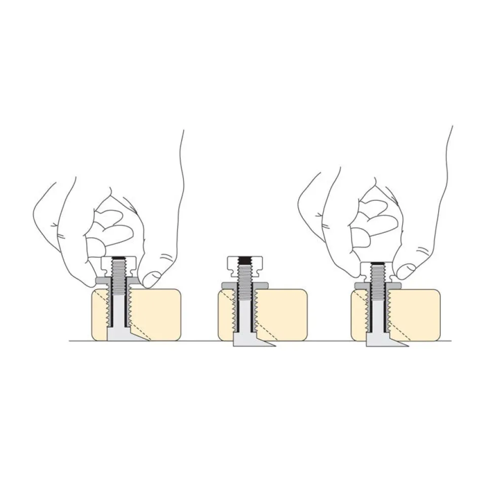 Veritas Large Wooden Spokeshave Hardware Kit