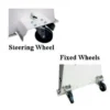 Wheel Set for Oneway 1640 Lathe