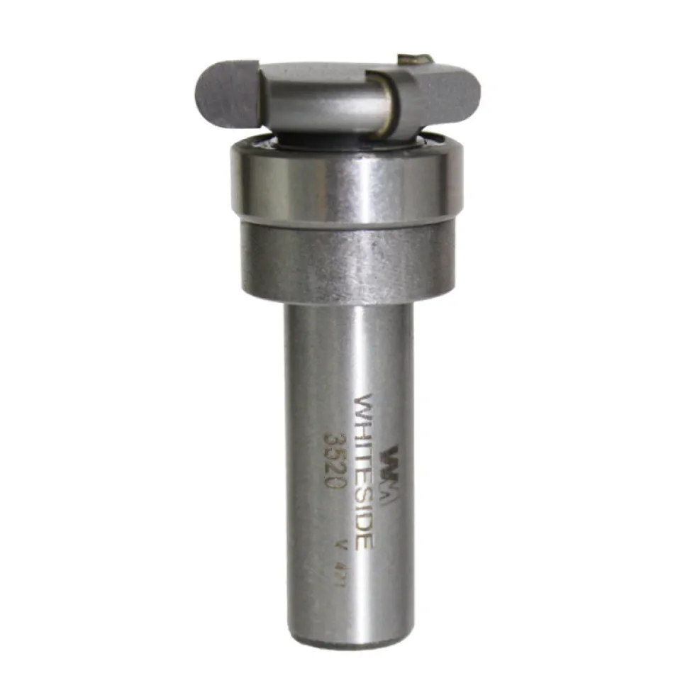 Whiteside Flute and Bead Router Bits for Canoe Building