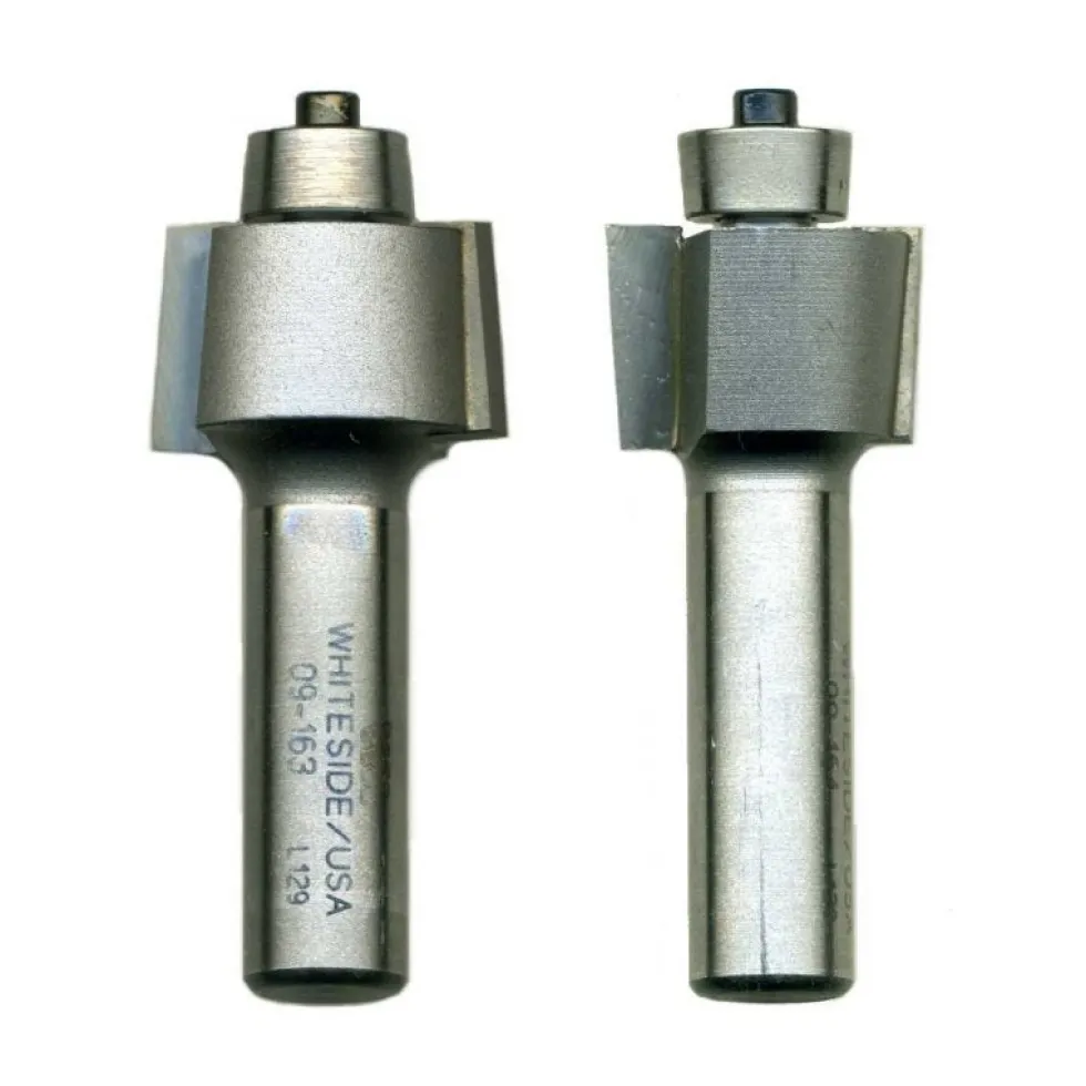 Whiteside Maloof 5 Degree Rabbet Bits