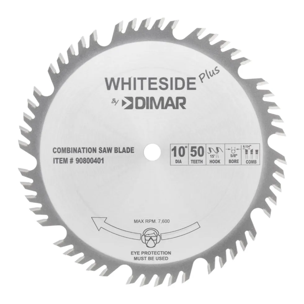 Whiteside Plus Combination Blade - 10 inch