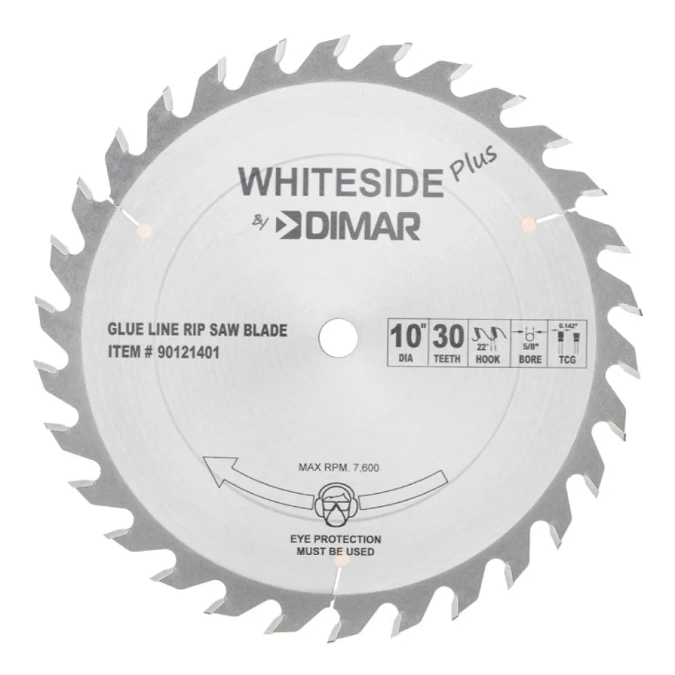 Whiteside Plus Glue Line Rip Blade - 10 inch