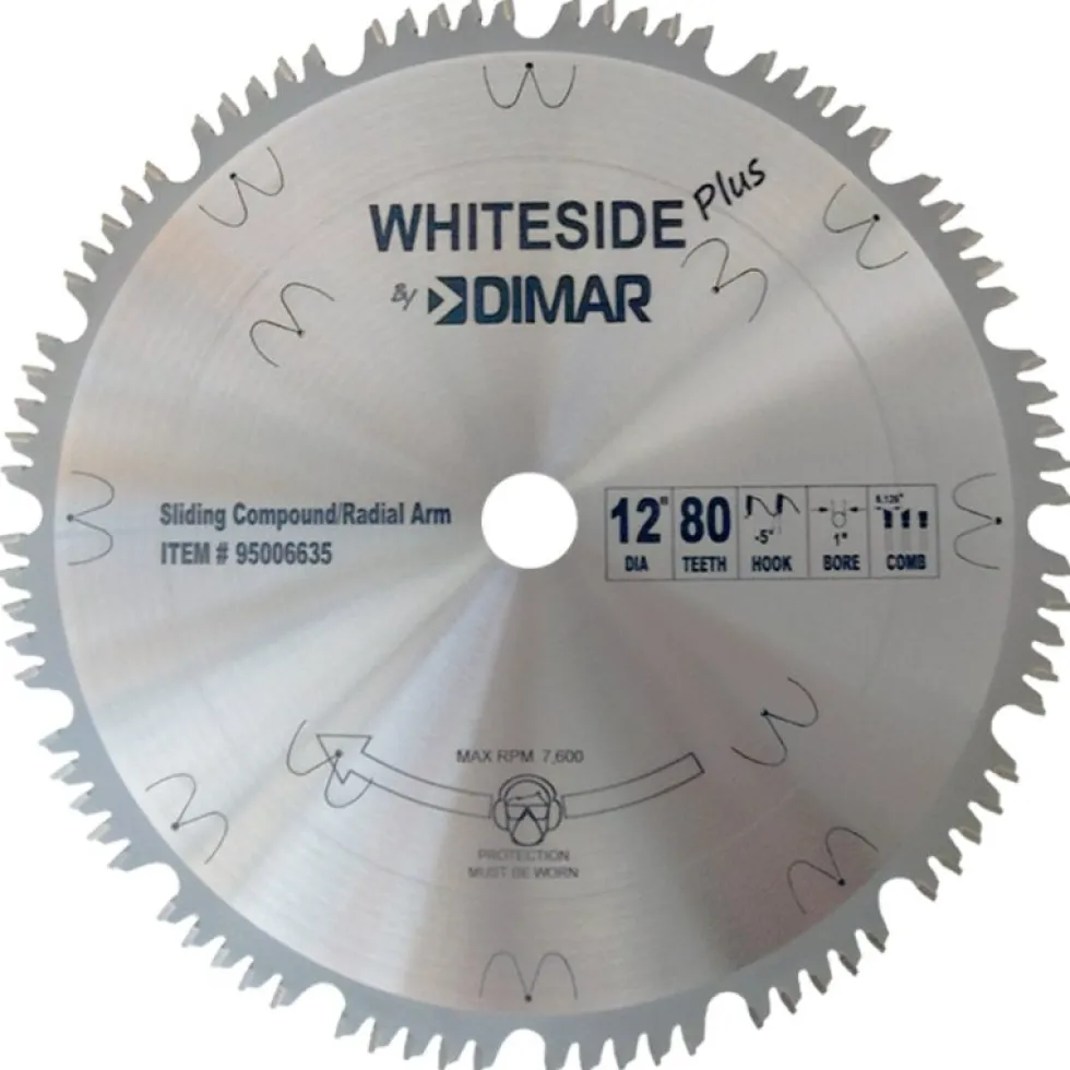 Whiteside Plus Sliding Compound Blade - 12 inch
