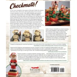 Woodcarving a Christmas Chess Set