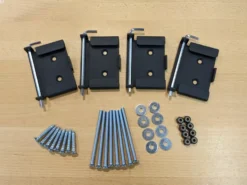 Workbench Caster Kit with Quick Release Mounting Plates